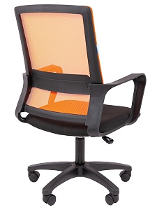Офисное кресло CHAIRMAN 606 LT, ткань/сетка, оранжевый